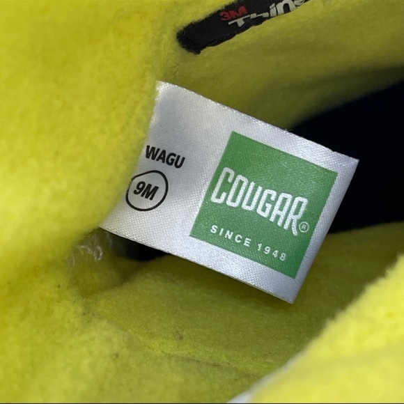 Cougar Wagu boots thinsulate 9 ski waterproof - Picture 10 of 10